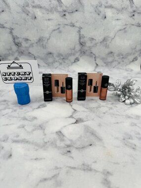 Giorgio Armani Beauty Gift Set-Eye Tint Chrome Rose Gold 44,Travel-2pc-BOXED-NEW